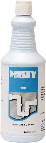 Misty - 32 oz Liquid Drain Cleaner - Unscented, Bottle - Americas Tooling