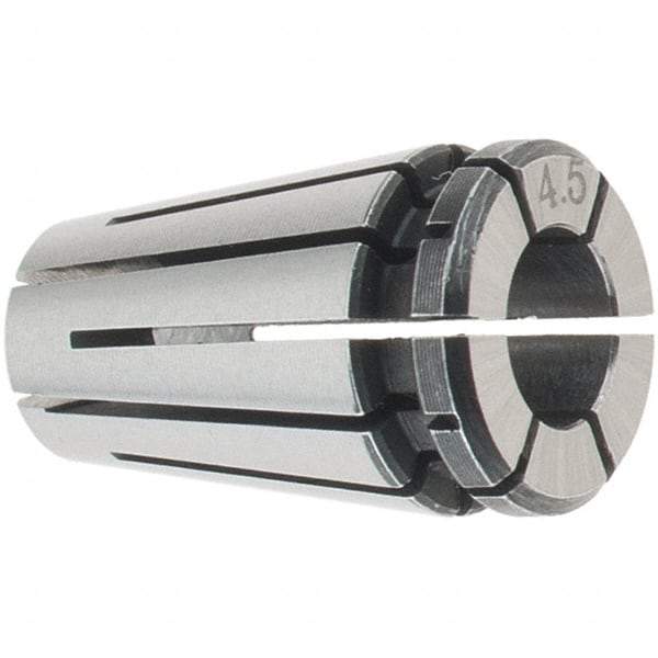 Accupro - 4 to 4.5mm ER8 Collet - 0.01mm TIR, 13mm OAL, 8.5mm Overall Diam - Exact Industrial Supply