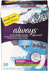 Always - Folded Sanitary Napkins - Long, Maximum Protection - Americas Tooling