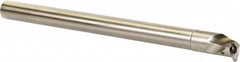 Kyocera - 0.98" Min Bore Diam, 10" OAL, 3/4" Shank Diam, A-SVUC(B)-AE Indexable Boring Bar - VBET 22.., VBGT 22.., VBGW 22.., VBMT 22.., VCGT 22.., VCMT 22.. Insert, Screw Holding Method - Americas Tooling