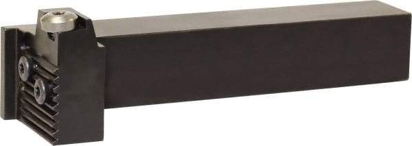 Kyocera - KGDS, External, Right Hand, 10mm Max Depth of Cut, 1.3 to 1.3mm Groove Width, Indexable Grooving Tool Holder - Multiple Insert Compatibility, 16mm Shank Height, 16mm Shank Width, 120mm OAL - Americas Tooling