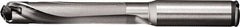 Kyocera - 85mm Max Drill Depth, 5xD, 16.99mm Diam, Indexable Insert Drill - 1 Insert, 18mm Shank Diam, Straight Shank - Americas Tooling