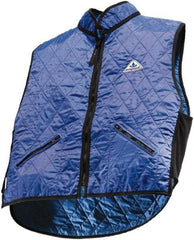 Techniche - Size S, Blue Cooling Vest - Zipper Front, Nylon, HyperKewl - Americas Tooling