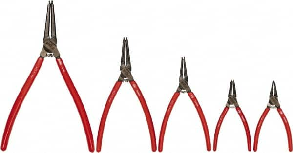 Wiha - 5 Piece Retaining Ring Plier Set - Comes in Box - Americas Tooling