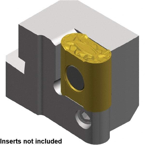 Kennametal - Series WLJN, Left Hand, WLJN Toolholder Compatibility, LNUX301960RRP Insert Compatibility, Indexable Turning Cartridge - Clamp Holding Method, 45mm OAL x 22.6mm OAW x 32mm OAH - Americas Tooling