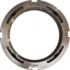 Taper Line - 3.137-12 Thread, 3-27/32" Bore Diam, 4-5/32" OD, Shaft Locking Device - 19/32" OAW - Americas Tooling