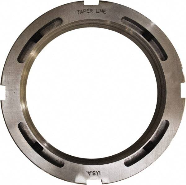 Taper Line - 3.918-12 Thread, 4-13/16" Bore Diam, 5-3/16" OD, Shaft Locking Device - 3/4" OAW - Americas Tooling