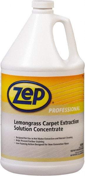 ZEP Commercial - 1 Gal Bottle Carpet Cleaner - Lemongrass Scent, Use on Carpet & Upholstery - Americas Tooling