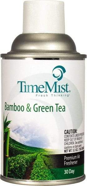 TimeMist - 6.6 oz Air Freshener Dispenser Canister Refill - Bamboo & Green Tea, Compatible with TimeMist Metered Fragrance Dispensers - Americas Tooling