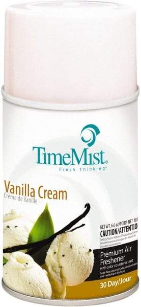 TimeMist - 6.6 oz Air Freshener Dispenser Canister Refill - Vanilla, Compatible with TimeMist Metered Fragrance Dispensers - Americas Tooling