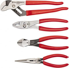 GearWrench - 4 Piece Plier Set - Americas Tooling