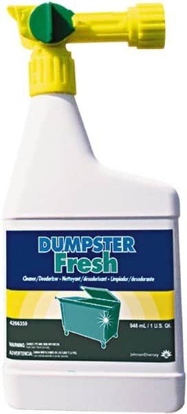 Suma - 32 oz Bottle Trash Can Deodorizer - Liquid, Floral Scent - Americas Tooling