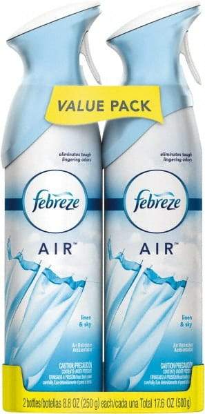 Febreze - 8.8 oz Aerosol Can Air Freshener - Liquid, Linen & Sky Scent - Americas Tooling