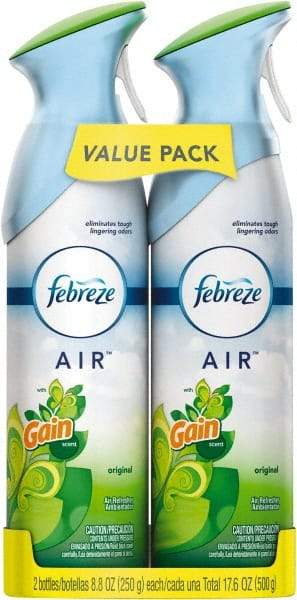 Febreze - 8.8 oz Aerosol Can Air Freshener - Liquid, Gain Original Scent - Americas Tooling