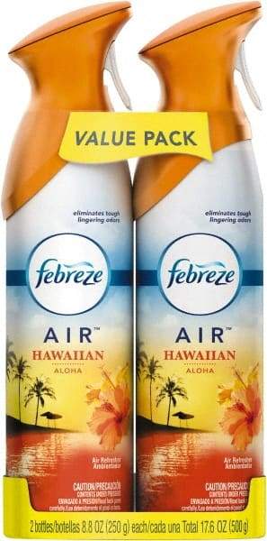 Febreze - 8.8 oz Aerosol Can Air Freshener - Liquid, Hawaiian Aloha Scent - Americas Tooling