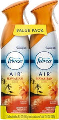 Febreze - 8.8 oz Aerosol Can Air Freshener - Liquid, Hawaiian Aloha Scent - Americas Tooling