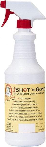 Bare Ground Solutions - 28oz 1 Shot Mold Inhibitor in a Trigger Sprayer - Moisture activated mold/mildew, algae, fungus prevention coating  It has zero VOC's and uses a low concentration of EPA registered chemicals. - Americas Tooling