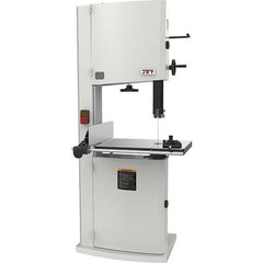 Jet - 20" Throat Capacity, Step Pulley Vertical Bandsaw - 2,530/4,850 SFPM, 5 hp, Single Phase - Americas Tooling