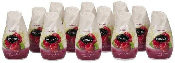 Renuzit - 7 oz Bottle Air Freshener - Gel, Raspberry Scent - Americas Tooling