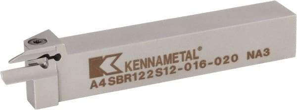 Kennametal - A4SB, External, Right Hand, 19mm Max Depth of Cut, 5mm Min Groove Width, Indexable Grooving Tool Holder - A4G0500M4SP04B Insert Compatibility, 25.4mm Shank Height, 25.4mm Shank Width, 6" OAL - Americas Tooling