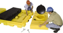 UltraTech - 280 Gallon Sump, IBC Pallet - 62 Inch Long x 62 Inch Wide x 30 Inch High, 2 Totes - Americas Tooling