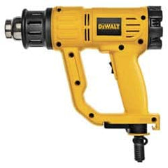 DeWALT - 120 to 1,100°F Heat Setting, 16 CFM Air Flow, Heat Gun - 120 Volts, 13 Amps, 1,550 Watts, 10' Cord Length - Americas Tooling