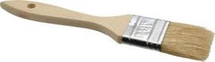 Premier Paint Roller - 1-1/2" Hog Chip Brush - 1-3/4" Bristle Length, 5-3/4" Wood Handle - Americas Tooling