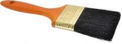 Premier Paint Roller - 3" Flat Hog Varnish Brush - 3" Bristle Length, 7-1/2" Wood Handle - Americas Tooling