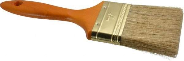 Premier Paint Roller - 3" Flat Hog Varnish Brush - 3" Bristle Length, 7-1/2" Wood Handle - Americas Tooling