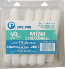 Premier Paint Roller - 1/4" Nap, Mini Paint Roller - 6-1/2" Wide, Includes Roller Cover - Americas Tooling