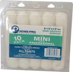 Premier Paint Roller - 1/2" Nap, Mini Paint Roller - 6-1/2" Wide, Includes Roller Cover - Americas Tooling