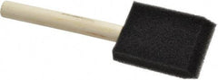 Premier Paint Roller - 2" Foam Foam Paint Brush - 2-1/2" Bristle Length, 4" Wood Handle - Americas Tooling