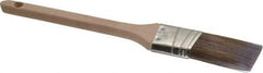 Premier Paint Roller - 1-1/2" Angled Synthetic Sash Brush - 2-1/2" Bristle Length, 9" Wood Rattail Handle - Americas Tooling