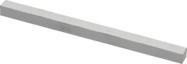 Made in USA - 1200 Grit Aluminum Oxide Square Polishing Stone - Ultra Fine Grade, 1/4" Wide x 4" Long x 1/4" Thick - Americas Tooling