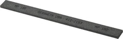 Made in USA - 150 Grit Silicon Carbide Rectangular Polishing Stone - Very Fine Grade, 1/2" Wide x 6" Long x 1/8" Thick - Americas Tooling