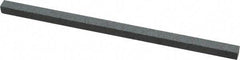 Made in USA - 150 Grit Silicon Carbide Square Polishing Stone - Very Fine Grade, 1/4" Wide x 6" Long x 1/4" Thick - Americas Tooling