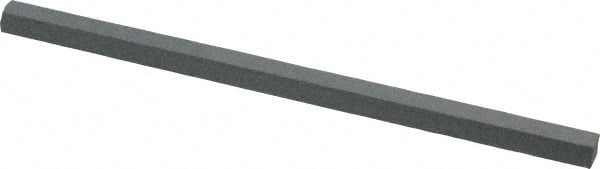 Made in USA - 220 Grit Silicon Carbide Square Polishing Stone - Exact Industrial Supply