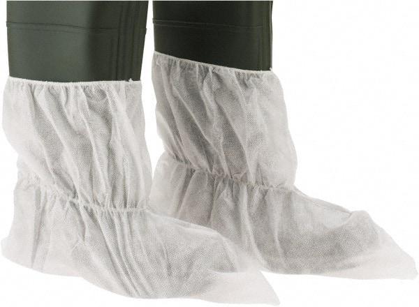 Dupont - Size XL, SureStep, Standard Boot Cover - White, Non-Chemical Resistant - Americas Tooling