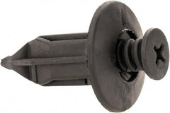 Value Collection - Black Nylon Automotive Rivets-Screw Mount - Bumper Fascia Attachment Rivet - Americas Tooling