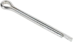 Value Collection - 3/16" Diam x 2" Long Extended Prong Cotter Pin - Grade 2, Zinc-Plated, Steel - Americas Tooling