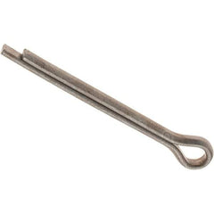 Value Collection - 5/32" Diam x 1-1/2" Long Extended Prong Cotter Pin - Grade 2, Zinc-Plated, Steel - Americas Tooling