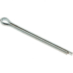 Value Collection - Extended Prong Cotter Pin - Grade 2, Zinc-Plated, Steel - Americas Tooling