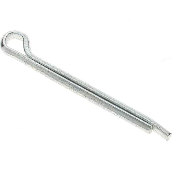 Value Collection - 3/8" Diam x 4" Long Hammerlock Cotter Pin - Grade 2, Zinc-Plated, Steel - Americas Tooling