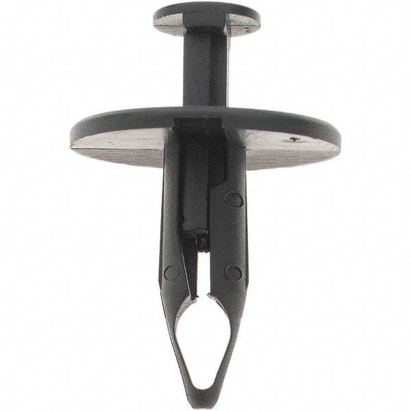 Value Collection - 8mm Hole Diam, Keyhole Shank, Nylon Panel Rivet - 1" Length Under Head, 5.8mm Material Thickness - Americas Tooling