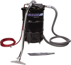 Guardair - 55 Gal Steel Tank, Air Powered Wet/Dry Vacuum - 15 Peak hp, 20' Hose Fitting, Cordless, Cartridge Filter - Americas Tooling