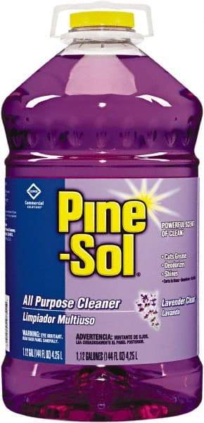 Pine-Sol - 144 oz Bottle All-Purpose Cleaner - Liquid, Lavender - Americas Tooling