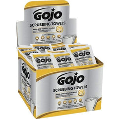 GOJO - Pre-Moistened Hand Cleaning Wipes - Packet, 8" x 8" Sheet Size, Red - Americas Tooling