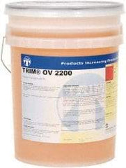 Master Fluid Solutions - Trim OV 2200, 5 Gal Pail Cutting & Grinding Fluid - Straight Oil, For Thread Rolling - Americas Tooling