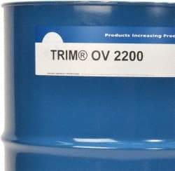 Master Fluid Solutions - Trim OV 2200, 54 Gal Drum Cutting & Grinding Fluid - Straight Oil, For Thread Rolling - Americas Tooling