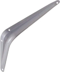 National Mfg. - 100 Lb Capacity, Gray Shelf Brackets - 6" Long x 8" High x 1.667" Wide - Americas Tooling